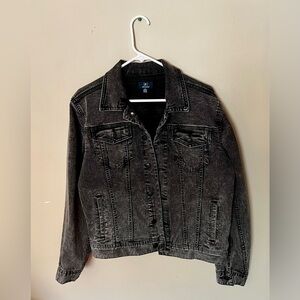 George dark denim jean jacket